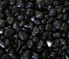 Black Polished Pebbles | GreenPlanet Kerala