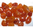 Red Orange Polished Pebbles | GreenPlanet Kerala